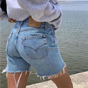 Vintage Levi 501 shorts from Denim Heaven LA